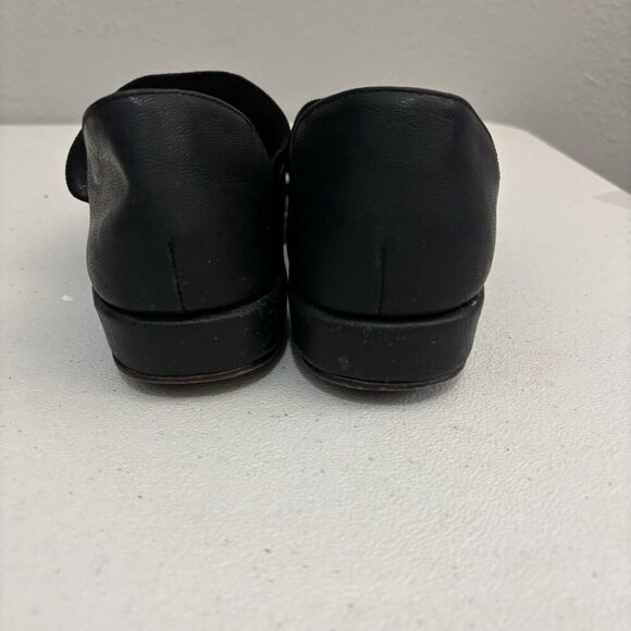L’Amour Des Pieds CAMILE Leather BALLET Mary Jane FLATS 9M In Black - Picture 4 of 10